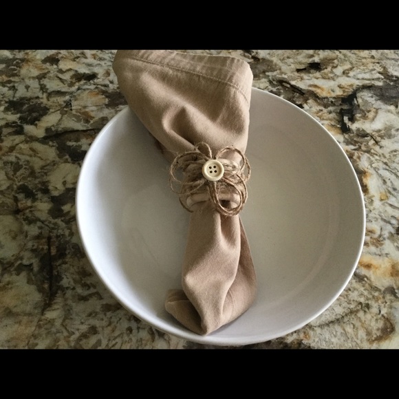 Rustic Napkins Rings - Picture 4 of 5